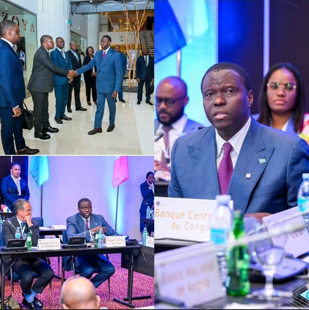 Enjeuxafricains's tweet photo. #Luanda abrite les 9 et 10 juillet la 15ᵉ Table ronde annuelle des dirigeants de l'Initiative #africaine pour l'inclusion financière (#AfPI) placée sous le thème "Donner les moyens à l'Afrique d'assurer son avenir financier : réfléchir, renforcer et aller de l'avant".
Le gouverneur de la Banque centrale du #Congo, André #Wameso #Nkualoloki, y prend part. "Pour la #BCC, cette participation s'inscrit dans la mise en œuvre du Plan stratégique 2026-2030, qui fait notamment de l'inclusion financière, de la modernisation du système financier, de la transformation numérique et de la stabilité financière des priorités institutionnelles."
À la banque des banques, l'engagement a été pris dans le sens de promouvoir notamment une finance plus inclusive et plus résiliente qui soit surtout au service du développement de la #RDC et de l'#Afrique.