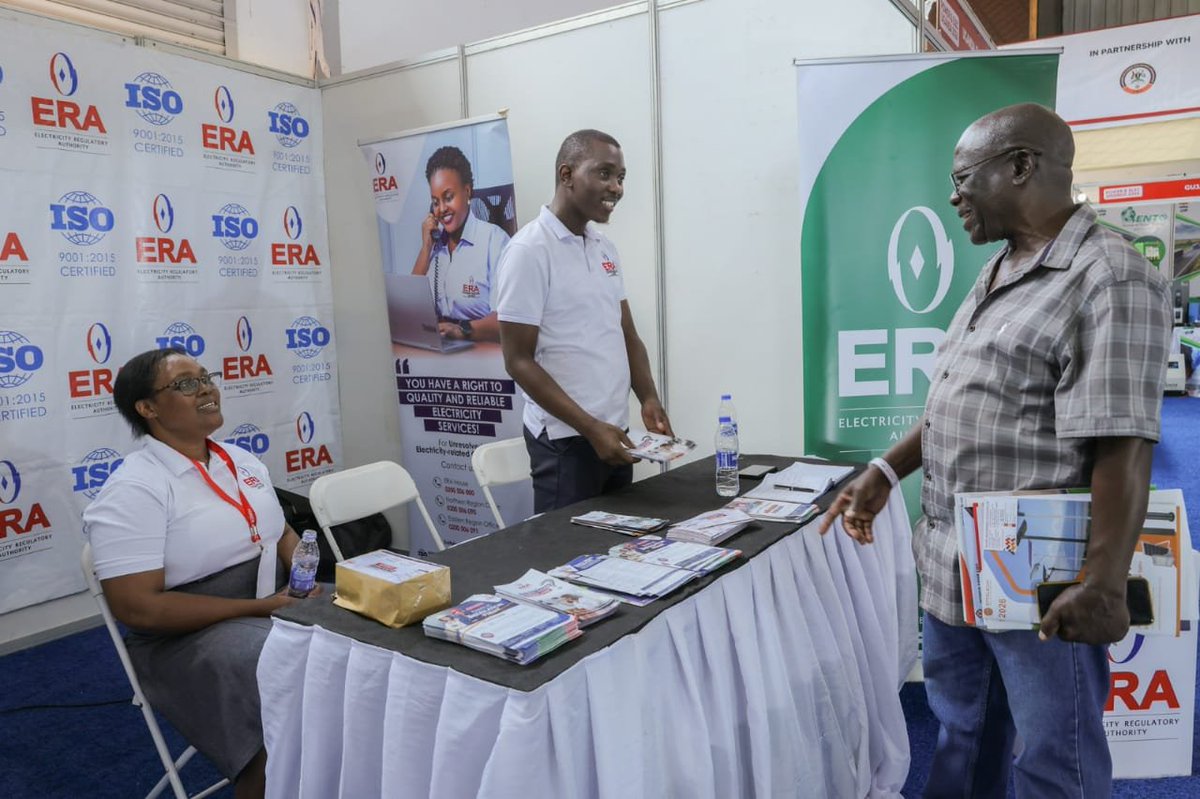 ERA_Uganda's tweet photo. ERA is participating & exhibiting  in the 4th Edition of the Power & Electricity Uganda Exhibition, taking place at the UMA Multipurpose Hall in Kampala.

This international exhibition brings together exhibitors, investors, and energy professionals from over eight countries to  innovations and opportunities within the, energy, electronics, and renewable energy sectors across East Africa.