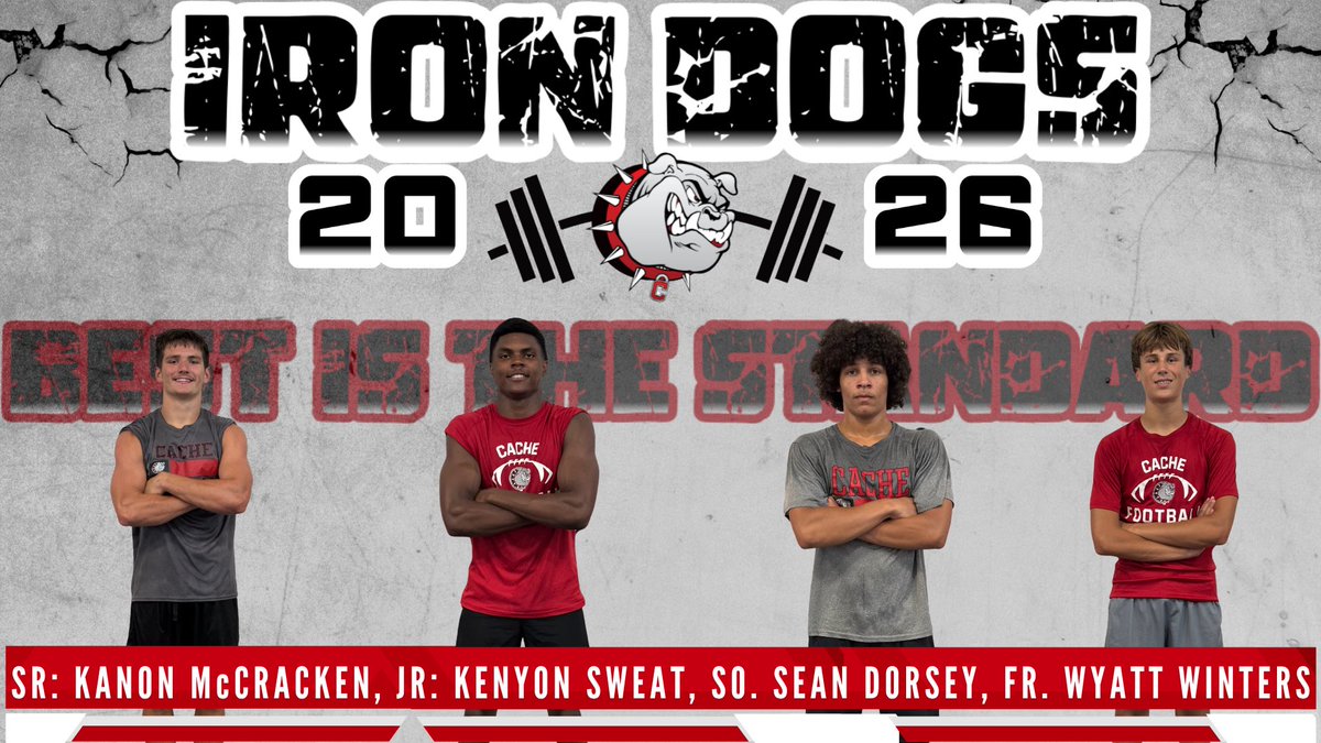 Cache Bulldog Football tweet media