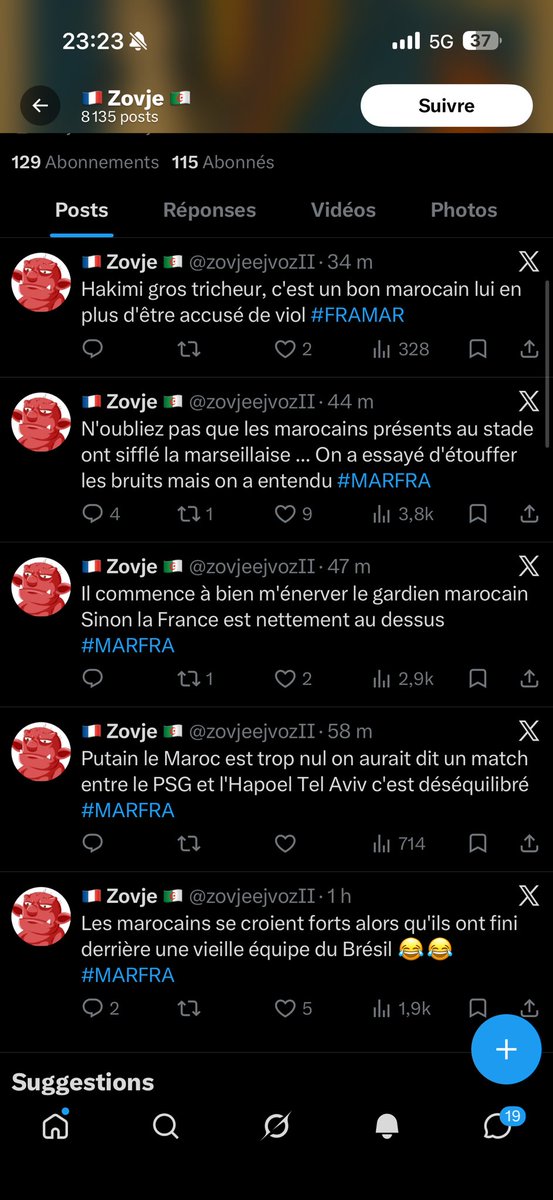 nnskhz's tweet photo. vu le nombre de tweet que tu fais sur notre pays c’est bien toi qui devrais te faire soigner https://t.co/mraAl0hquZ