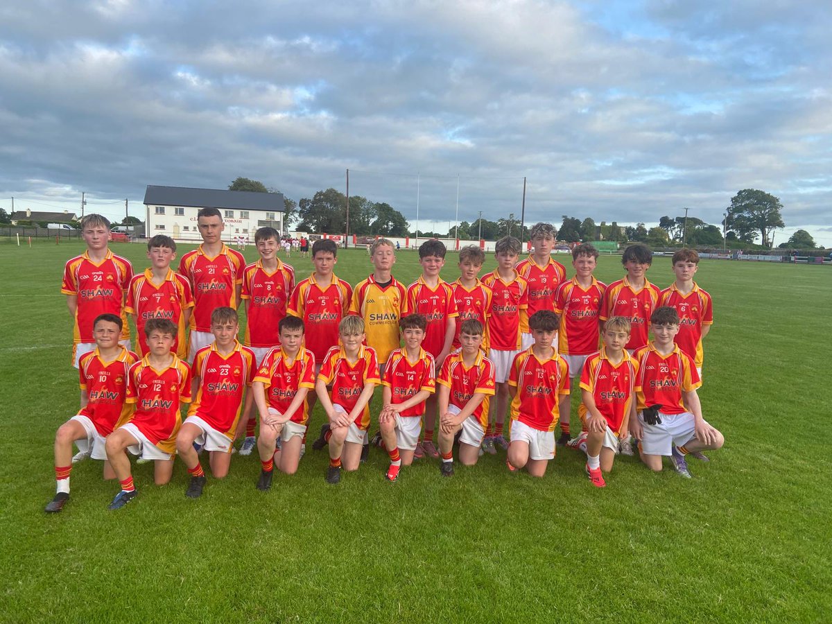 MitchelsGaa's tweet photo. Well done to the @MitchelsGaa U14 Division 4 team on a fantastic win tonight in the West Mayo semi-final against a very strong Ballintubber team. A brilliant team performance, with great determination, teamwork and spirit on display. Best of luck in the final.
@Westmayogaa https://t.co/KbDfmg8Ihu