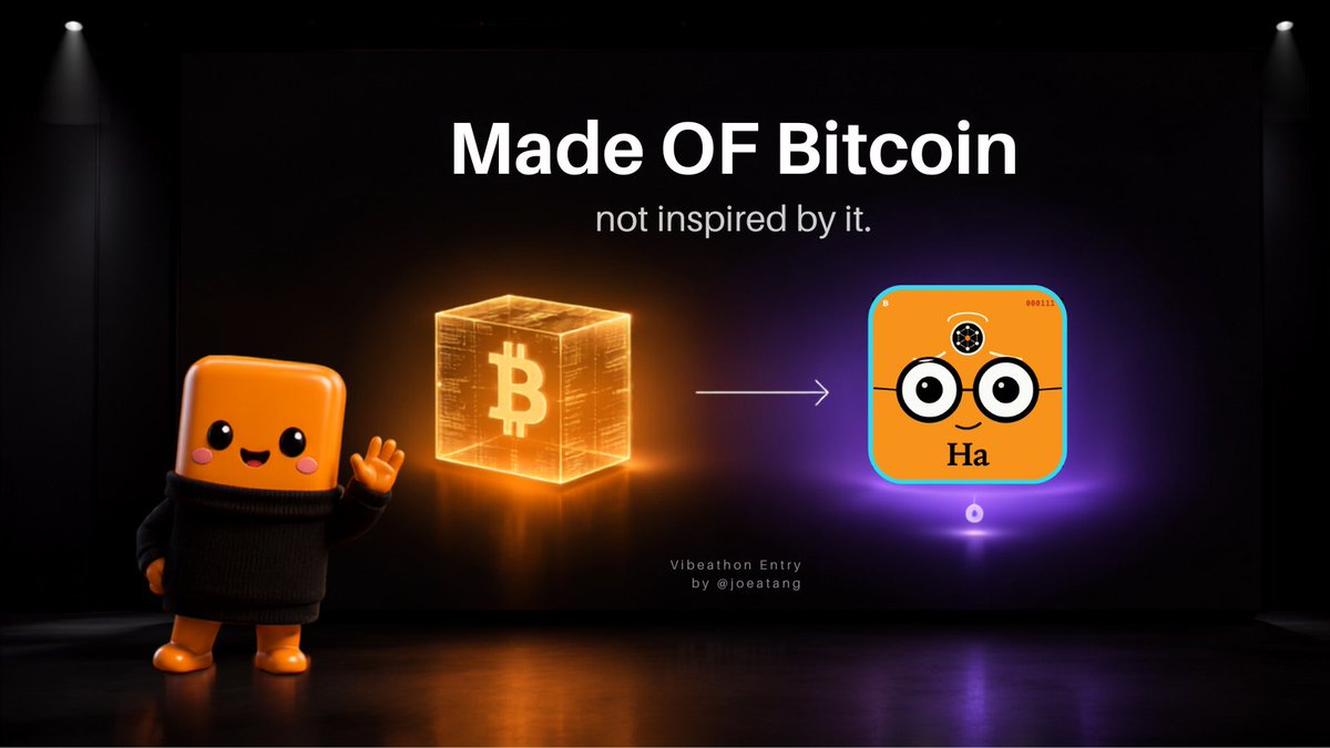 natdotfun's tweet photo. These aren't NFTs inspired by Bitcoin.
They're made OF it.

Every UNATOM starts with a real block. Bitcoin provides the data, and the data becomes the art.

1/7 🧵Let's reverse-engineer one. https://t.co/oDtcgsZolv