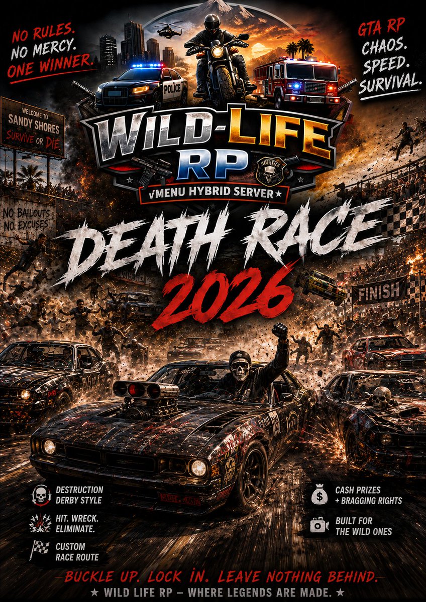 RagingGeezer's tweet photo. Wild~Life RP Death Race Event! KICK PARTNER!! #OPZERO #PICKKICK #ChillVibes #vetsfirst #safeplace @kick @KickCommunity @KickRetweetz @Kickpromoting

https://t.co/xdiLlWUoej

Come hang out and ask how to join this awesome community. https://t.co/ttjI45Fnon