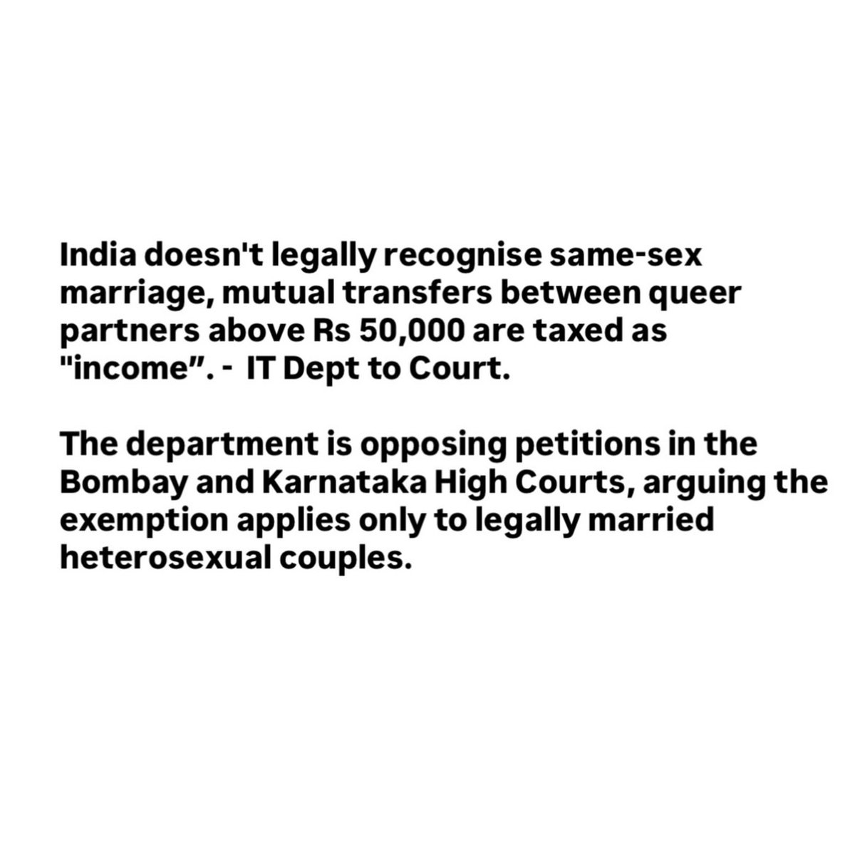 epppyyy's tweet photo. This should anger the trans and queer community everywhere!

India is actively erasing the largest Trans community in the world. https://t.co/NTaW8Is6kX