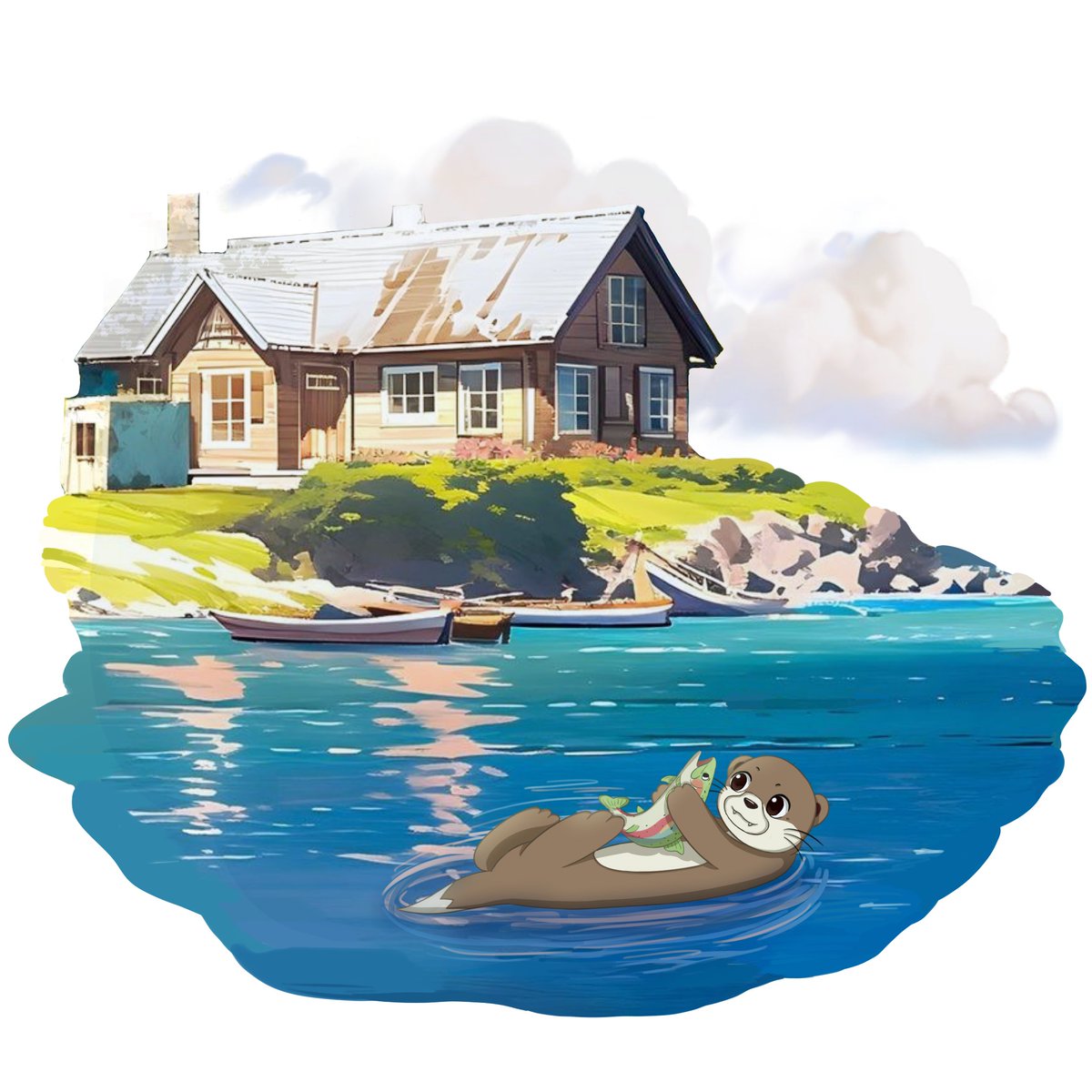 RealDegenOtter's tweet photo. Look how cute this art is !
Which one is cuter ? real degen or art degen 🧐 https://t.co/JIYJsPhyaj