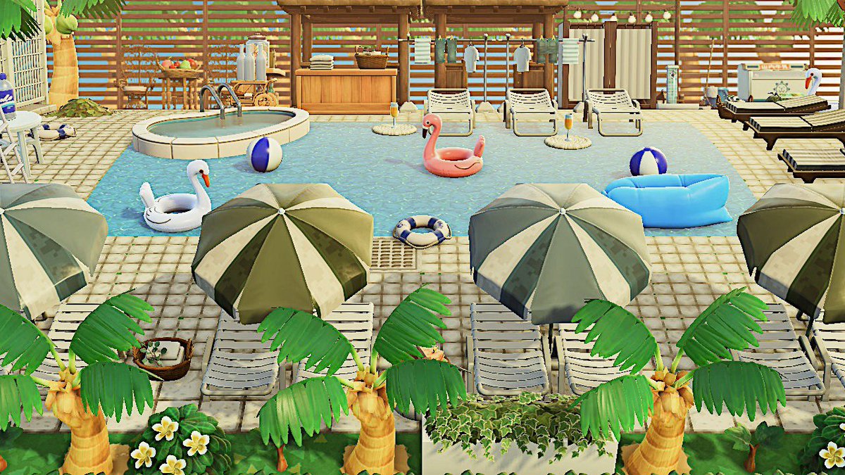 cozydalia's tweet photo. pool day☀️🛟
#ACNH #AnimalCrossing #ACNHDesign #AnimalCrossingNewHorizons https://t.co/2JsygdCCYv