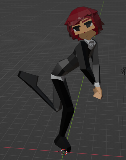 lovemerence's tweet photo. low poly seth i made when i was 14? 15? IDK https://t.co/WiW1a7wcxe