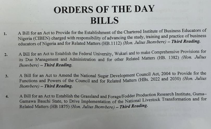 OfficialAdamuIG's tweet photo. Bismillahi Ar-Rahman Ar-Raheem.

All praise and adoration are due to Almighty Allah, Lord of the universe, the Most Beneficent and the Most Merciful. I am delighted to announce a significant legislative milestone, the third reading of a bill I sponsored, https://t.co/YiOzpqCHak