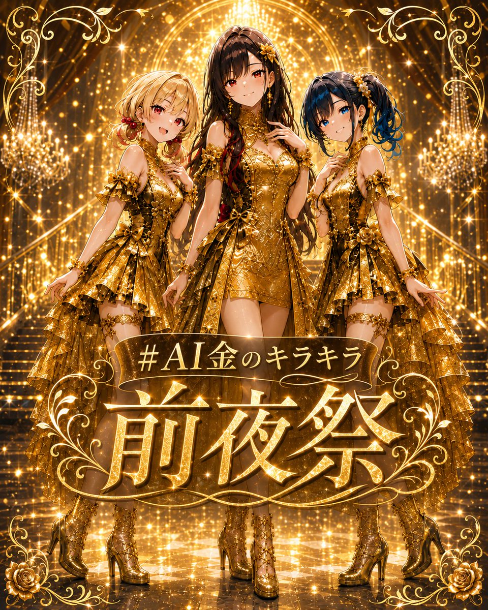 AI金のキラキラ 「金色なら目立つよ🌸」 その一言で、さくらカフェ史上