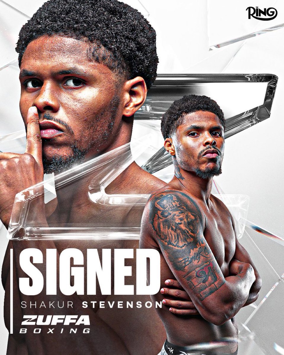 Hassanwellss's tweet photo. 🥊‼️Shakur Stevenson SIGNS multi fight deal with Zuffa Boxing‼️😳 https://t.co/aP3CDr4d1e