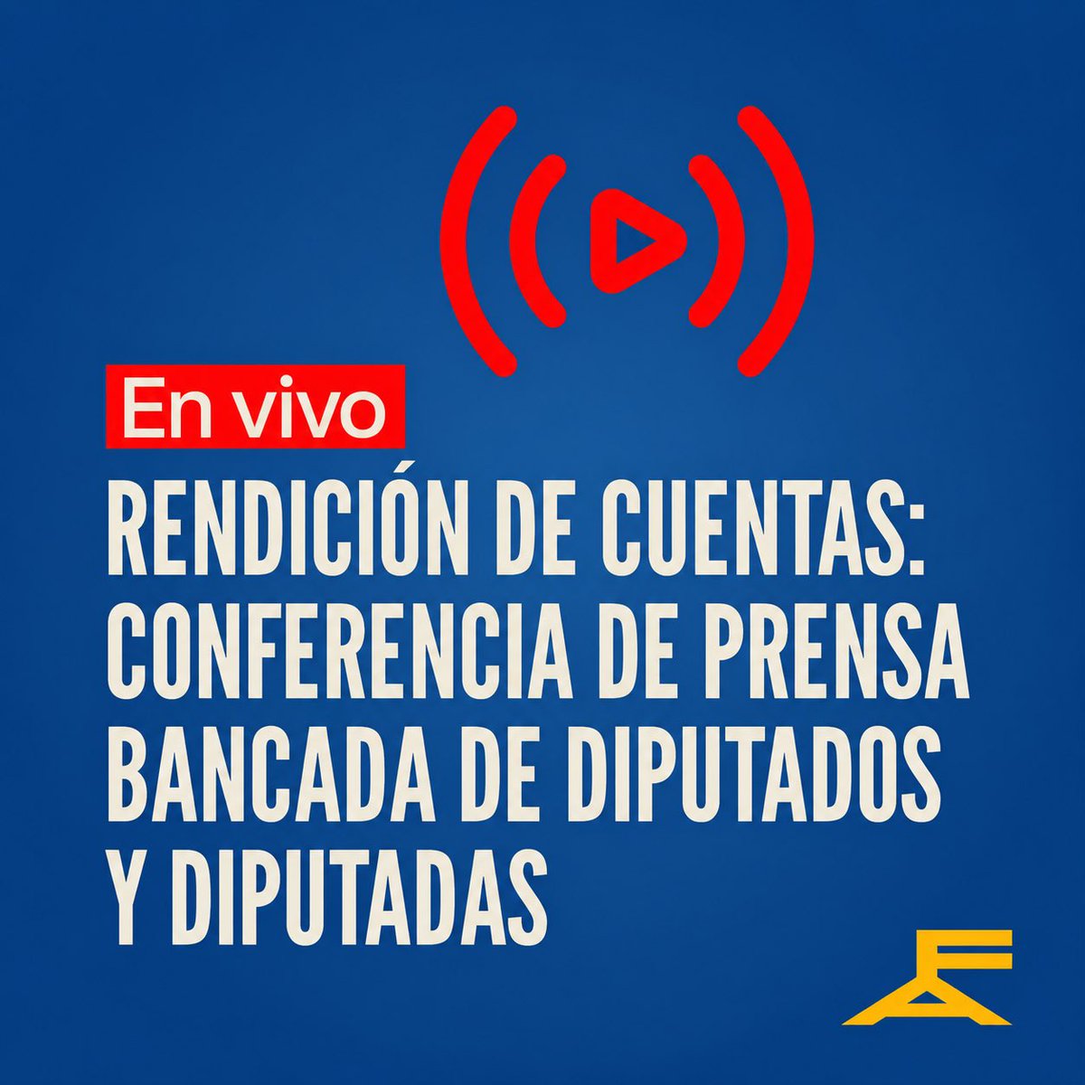 Frente_Amplio's tweet photo. 🔴 En vivo - Rendición de cuentas: Conferencia de prensa 

🔗 Seguilo por:https://t.co/6V58cFEF2N https://t.co/lSAWaKeOaj