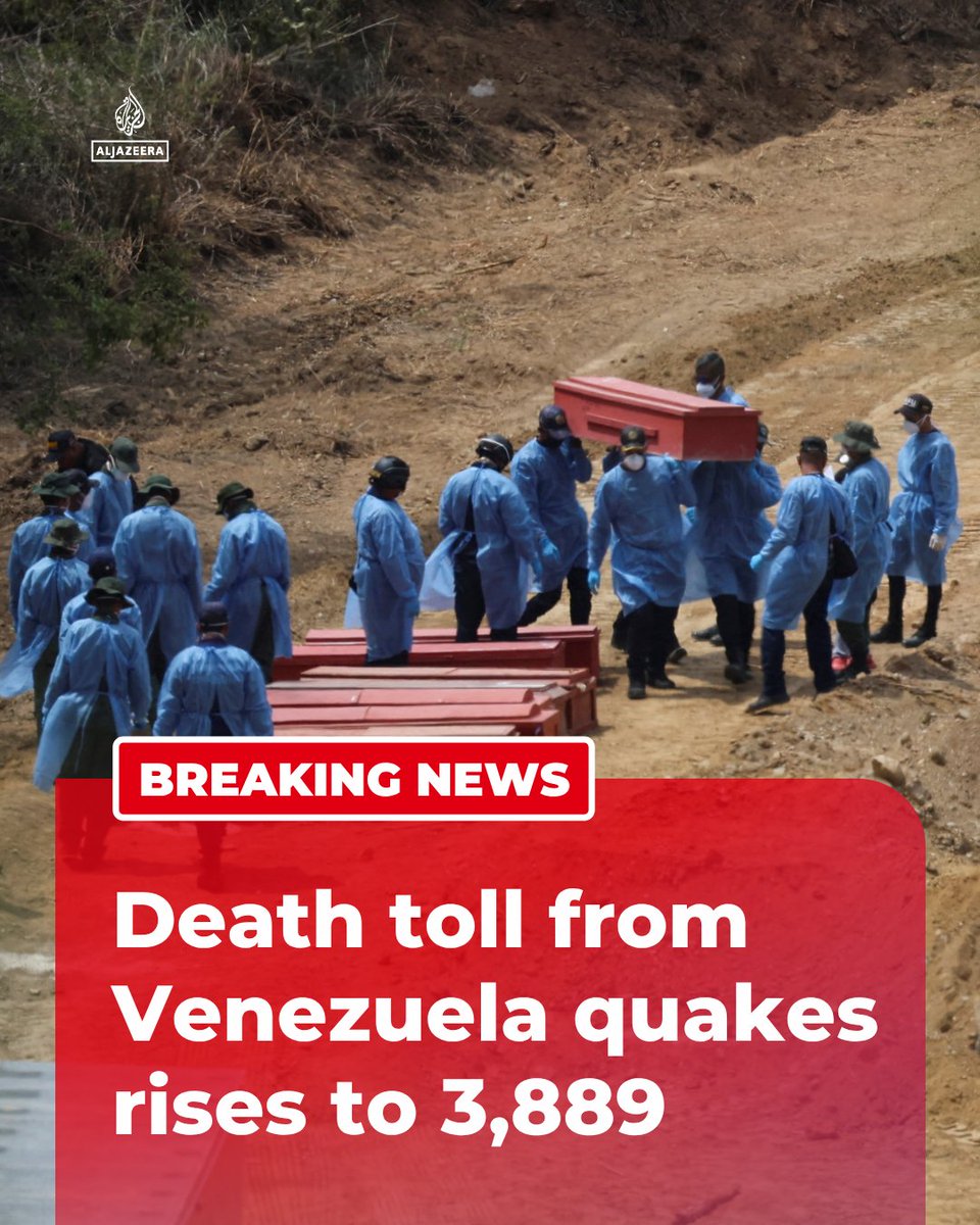 Venezuela Devastated: Twin Earthquakes Claim 3,889 Lives, Thousands Injured and Homeless