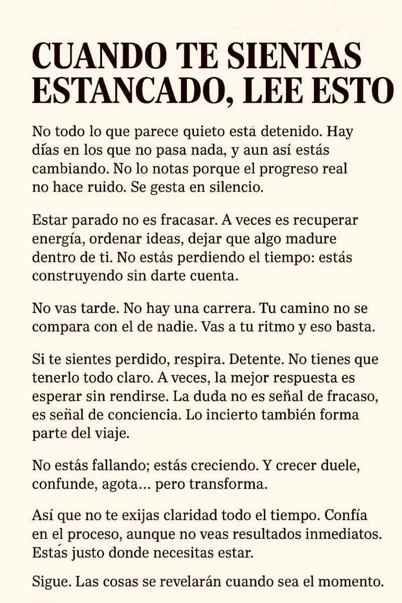 joacolopezmesa's tweet photo. Cuando te sientas estancado, lee esto: https://t.co/a4GpXC2bfj