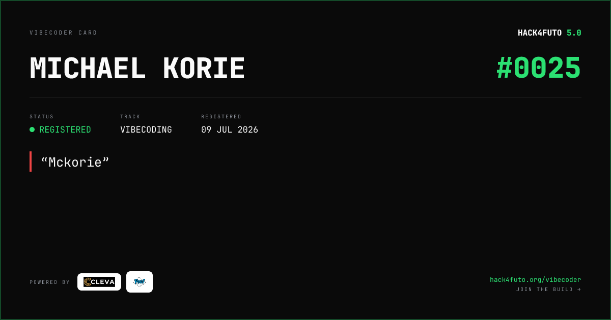 MICHAEL KORIE tweet media