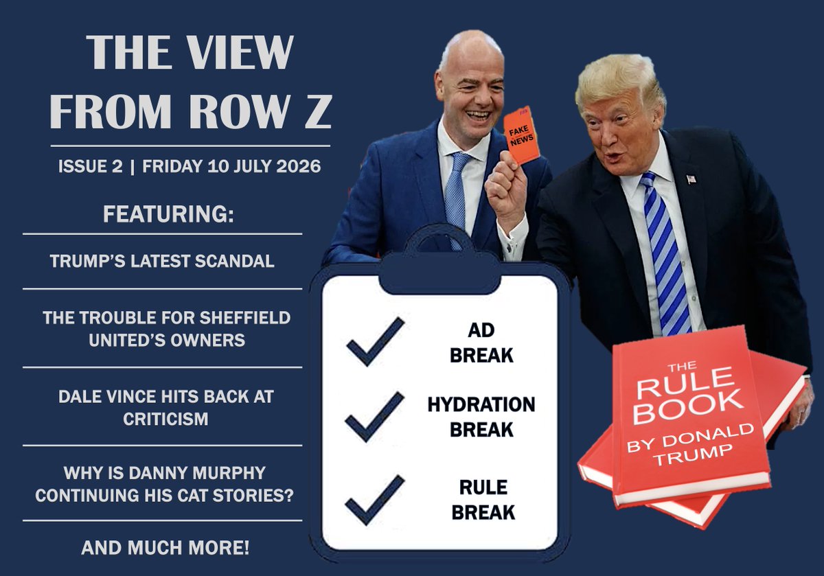 RowZMag's tweet photo. TOMORROW: A brand new issue of The View From Row Z! https://t.co/xGt2KntT0b