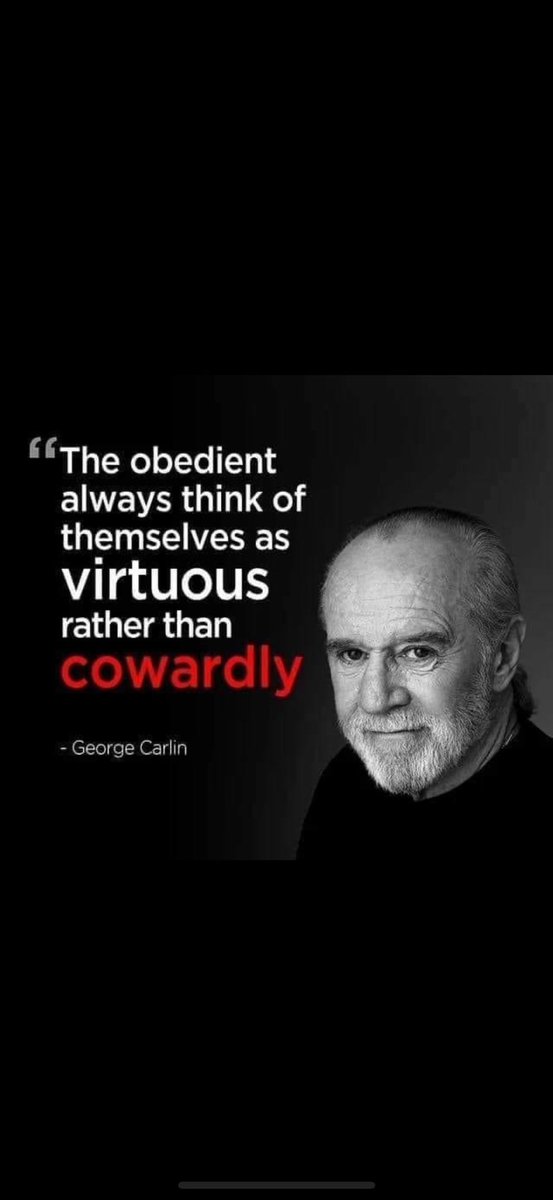 SemperVeritasX's tweet photo. It sounds like a description of most Canadians. We are obediently marching into totalitarianism. https://t.co/wvagwEYJf5