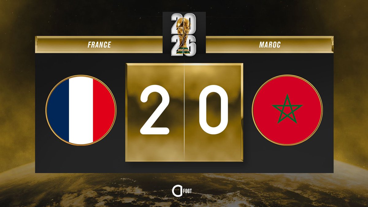 ActuFoot_'s tweet photo. ⚽️ BUUUUUUUUUUTT DE OUSMANE DEMBÉLÉ !!! 🇫🇷

FRANCE 🇫🇷  2-0  🇲🇦 MAROC https://t.co/k2gHUSFbTI