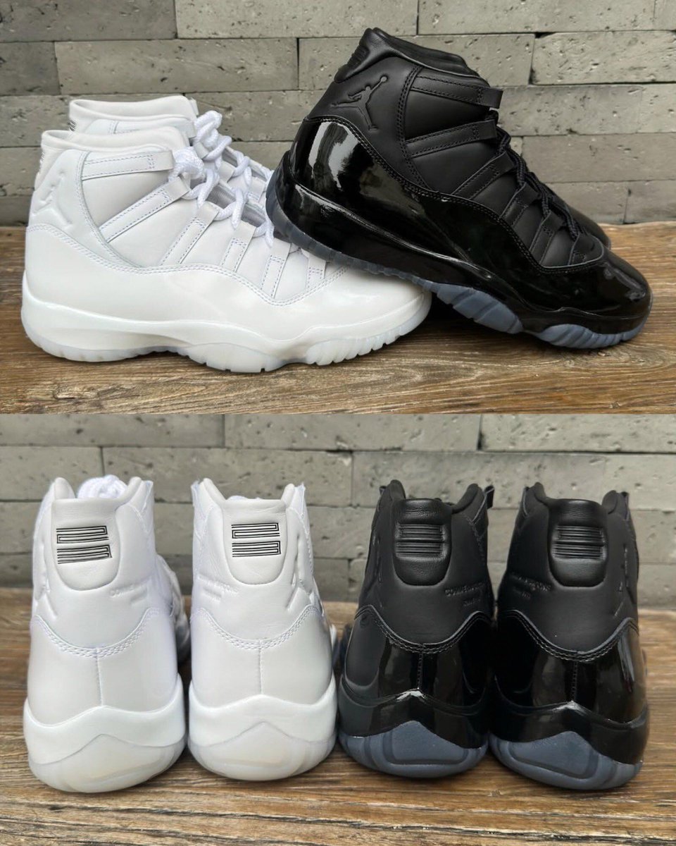 SneakerAlertHD's tweet photo. Comme des Garçons x Air Jordan 11 Pack 🎱 

• September 2026
• $250 https://t.co/Lcxf8jquiU