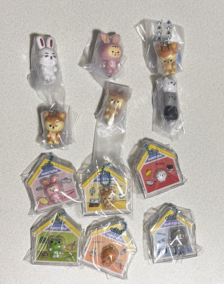 _svt_mini_'s tweet photo. セブチ 交換 ガチャ miniteen ミニティーン パッケージチャーム グミ ポップアップ

譲》🦀→🍒👼🐰×2 🐱
     ⛓️→🐰
     グミ→👼🐰🍚🐸🍊🐻‍❄️

求》⛓️🦊優先
     コンプ目的⛓️🐱🐸🍕🐻‍❄️
     グミ→🦊優先>🐶

本日夕方〜・7/11大阪梅田手渡し希望
まとめて優先
郵送❌
お気軽にお声掛けください🙇 https://t.co/biWb5YFTsQ