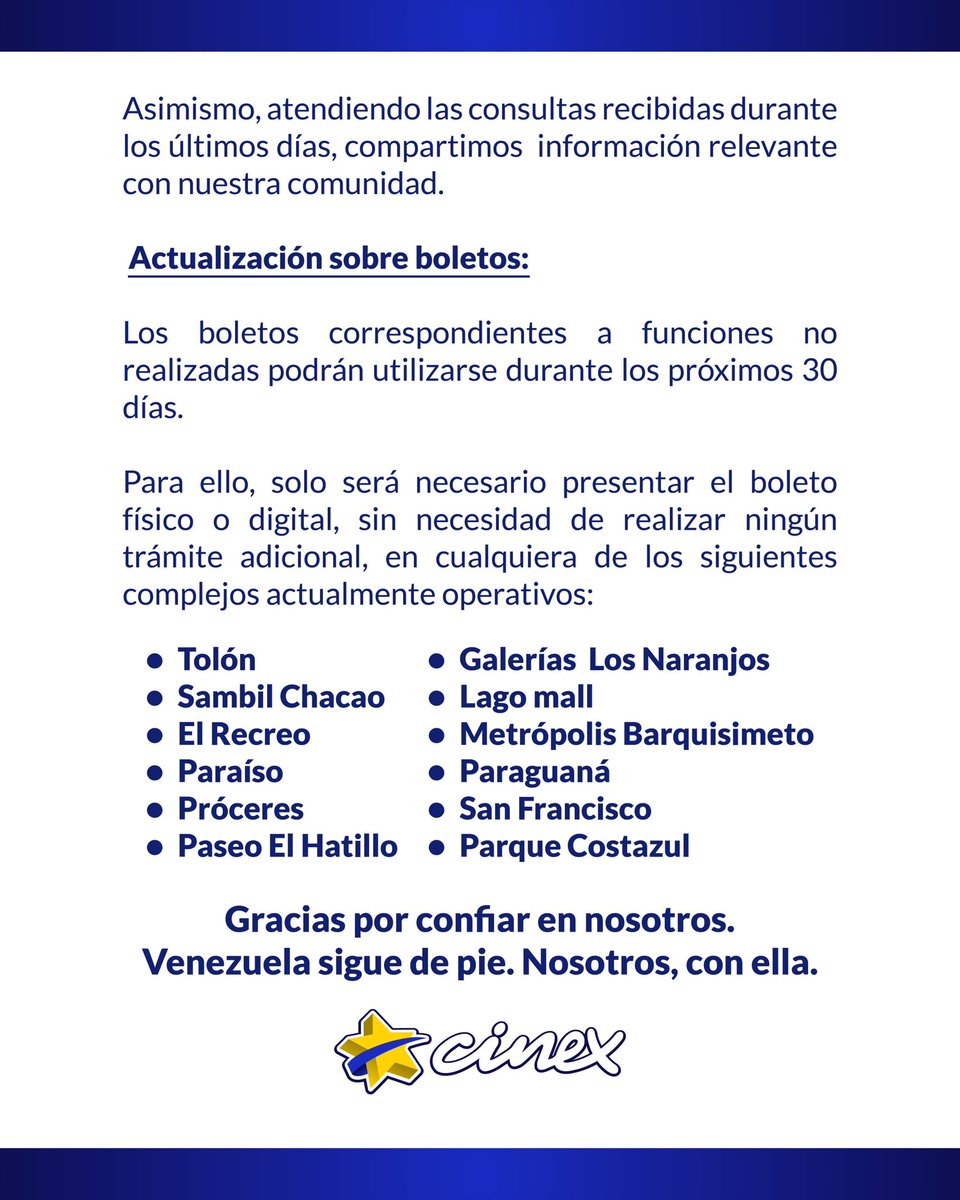 CinexVe's tweet photo. El proceso de recuperación continúa, y nuestro compromiso también. 

Junto a @venezuelasinlimites y @evenpro , mantenemos activo nuestro centro de acopio las 24 horas para seguir canalizando ayuda hacia las comunidades más afectadas. https://t.co/2ePN9feOUF
