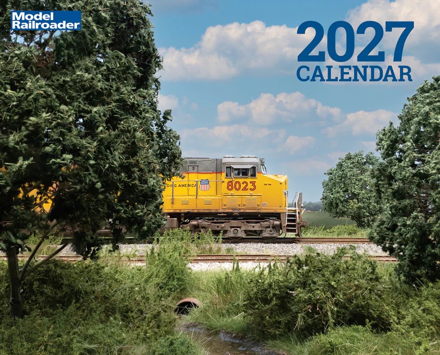 trainmodelling's tweet photo. Pre-order your Model Railroader 2027 Calendar now-note we do not stock these so they are pre-order only (400-68223) #modeltrain #train #HOscale #nscale https://t.co/7CQvR3YUrQ
