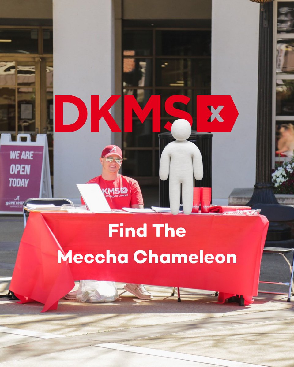 DKMS_us's tweet photo. If you thought spotting a Meccha Chameleon was hard, try finding a perfect stem cell donor match🤞
 
Donors come in all shapes, sizes, and blend right into everyday life. The trick isn't just spotting them; it's getting them to register in the first place.

Could you be someone's hidden match? Swab today and find out ❤️
#DKMS #MecchaChameleon