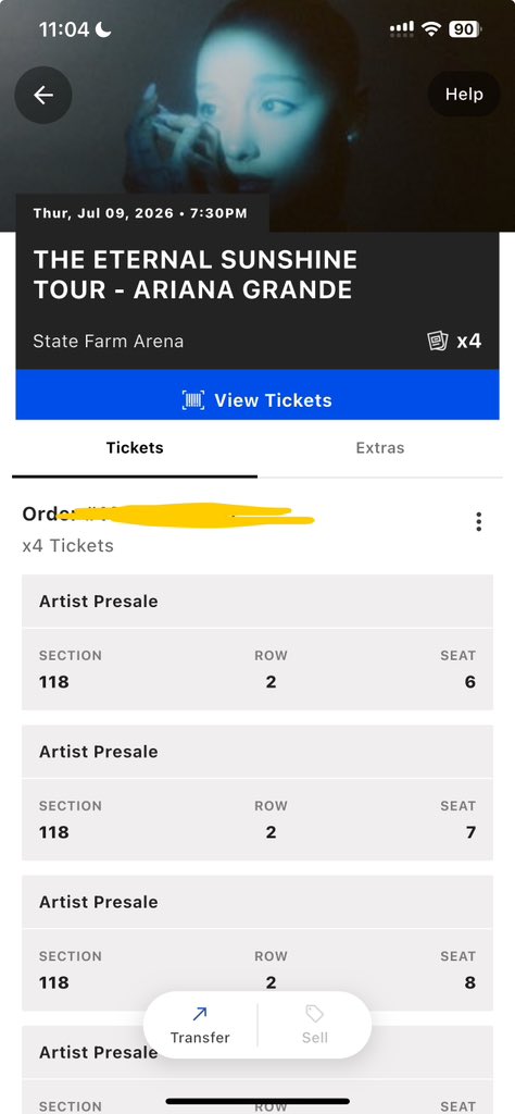 Amandaaltma's tweet photo. @catsxsweetener If anyone want two tickets for tonight pls send me a message https://t.co/djh7CIU2JN