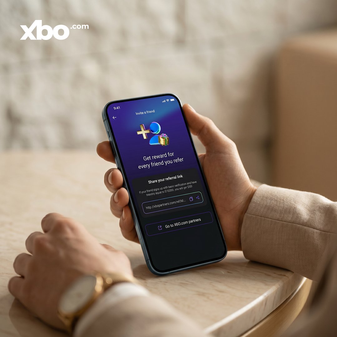 XboOfficial's tweet photo. Name a better way to make $20 than sending a link ๐
We'll wait.๐
Invite a friend to https://t.co/oqNjR3I27c.๐ฅ
They join & trade, you get $20 in crypto. Done. โ
๐ https://t.co/qeVptACGsF ๐
#XBO #Referral #Crypto #EarnCrypto #IYKYK https://t.co/LhsLgRqqxf