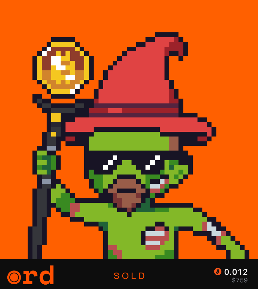 ord_net's tweet photo. Zombie Wizard collected on ◉RD 🧟‍♂️🧙‍♂️ https://t.co/3sdg6lJtPK
