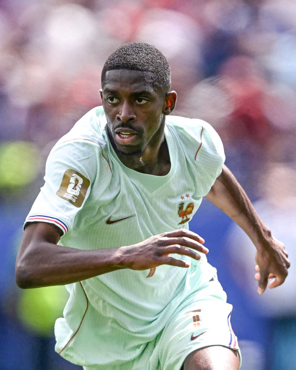 FabrizioRomano's tweet photo. 👑5️⃣ Ousmane Dembélé has 5 goals in the last 5 World Cup games. On fire. 🇫🇷 https://t.co/WjgH8gCPq5