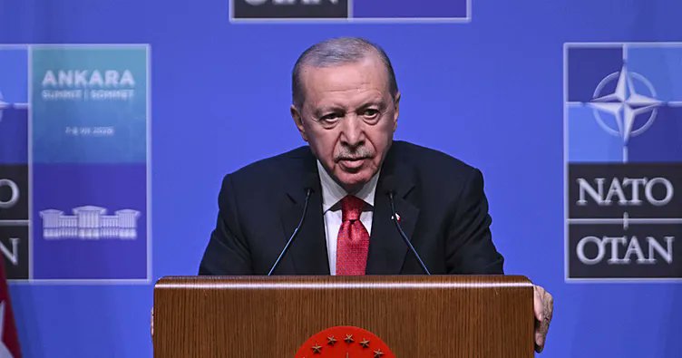 SireneOznur's tweet photo. NATO Zirvesi'nden sonra konuşan Cumhurbaşkanı Erdoğan:

➖"Trump ile gerçekleştirdiğimiz yapıcı ve verimli görüşmelerin, milli muharip uçağımız KAAN ve F-35 programı başta olmak üzere savunma sanayisi alanında ülkemizin beklentilerine uygun somut neticelere vesile olacağına inanıyorum."