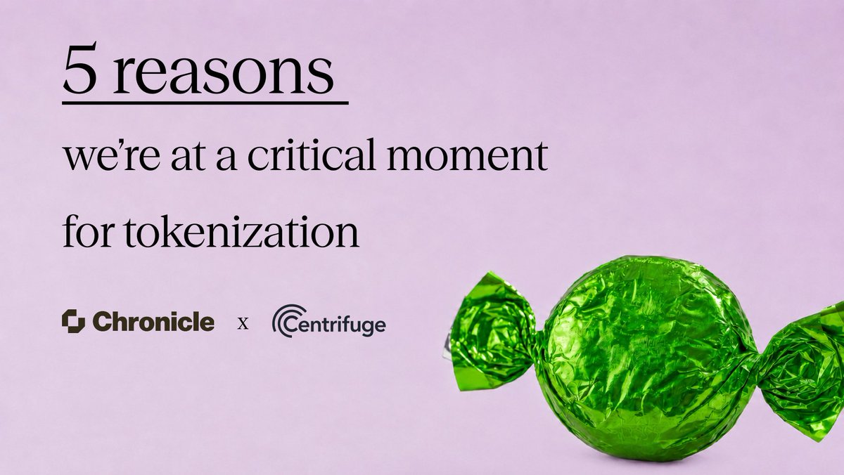 ChronicleLabs's tweet photo. What does it take to bring capital markets onchain safely?