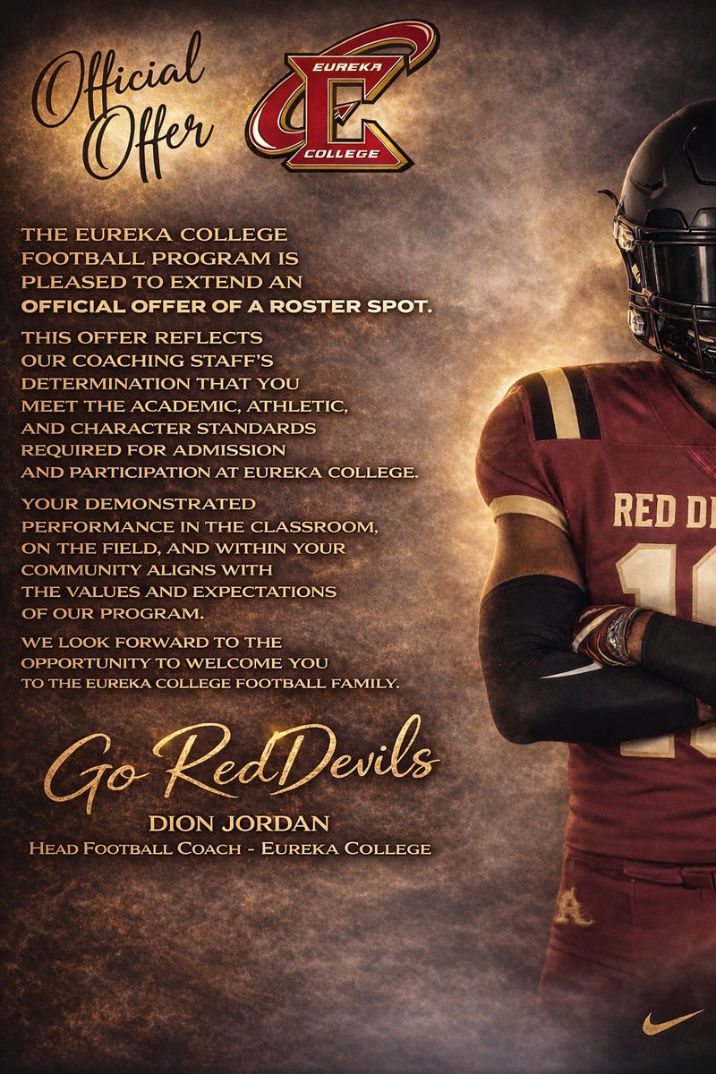 hoyoonlee5's tweet photo. #AGTG After an amazing call with @CoachAvaloy I am blessed to receive my first official offer from @EC_RedDevils 

@kingshannon_3 @Jahsai4Shannon @N_W_Sports #d3fb https://t.co/JjoblalRSX