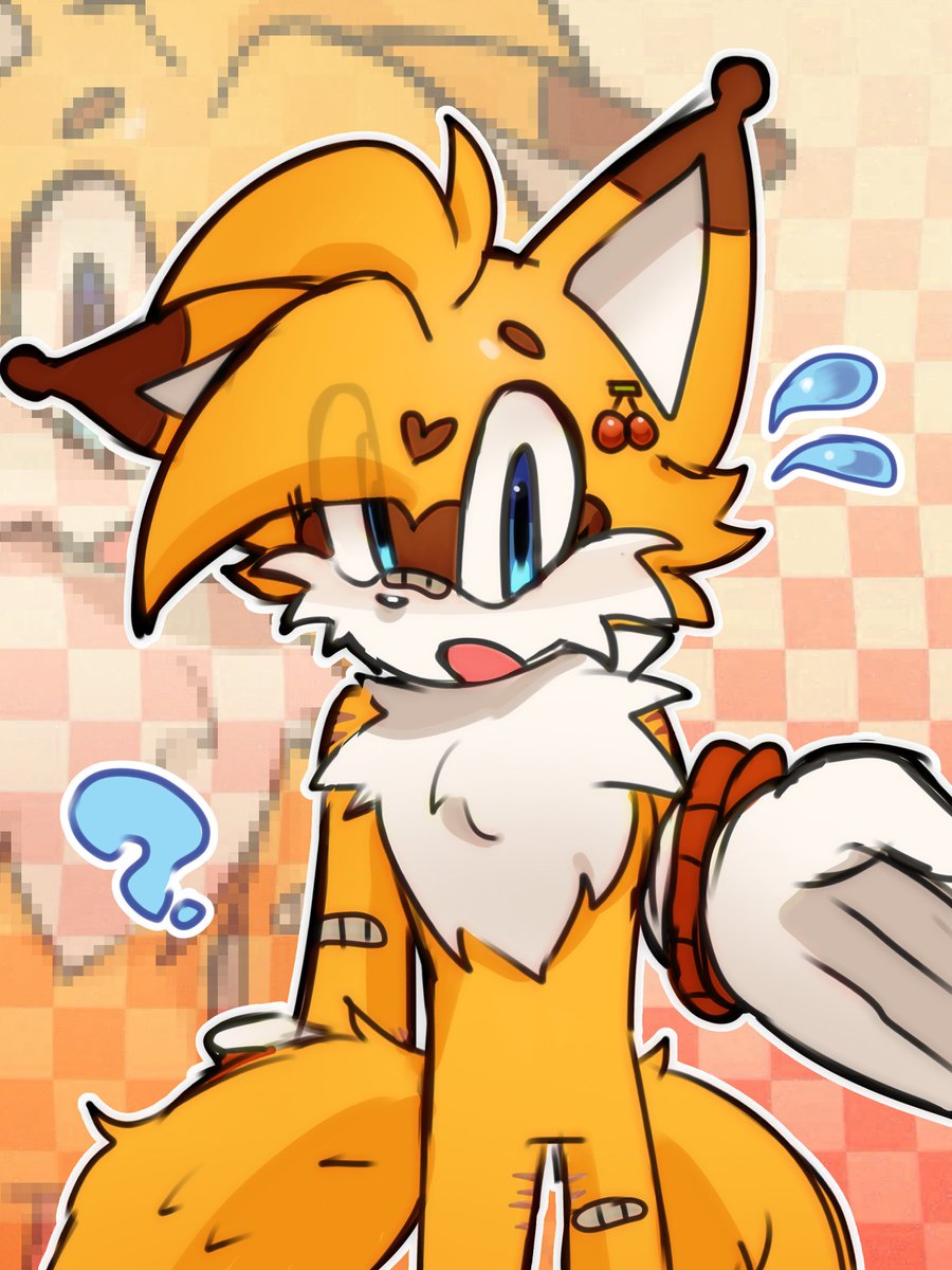 zombmania's tweet photo. LOOK AT MY AMY / TAILS SONA !!!!! COMMISSIONED @Sweetieramen FOR THESE <3333 https://t.co/uTD8J4Z4f6