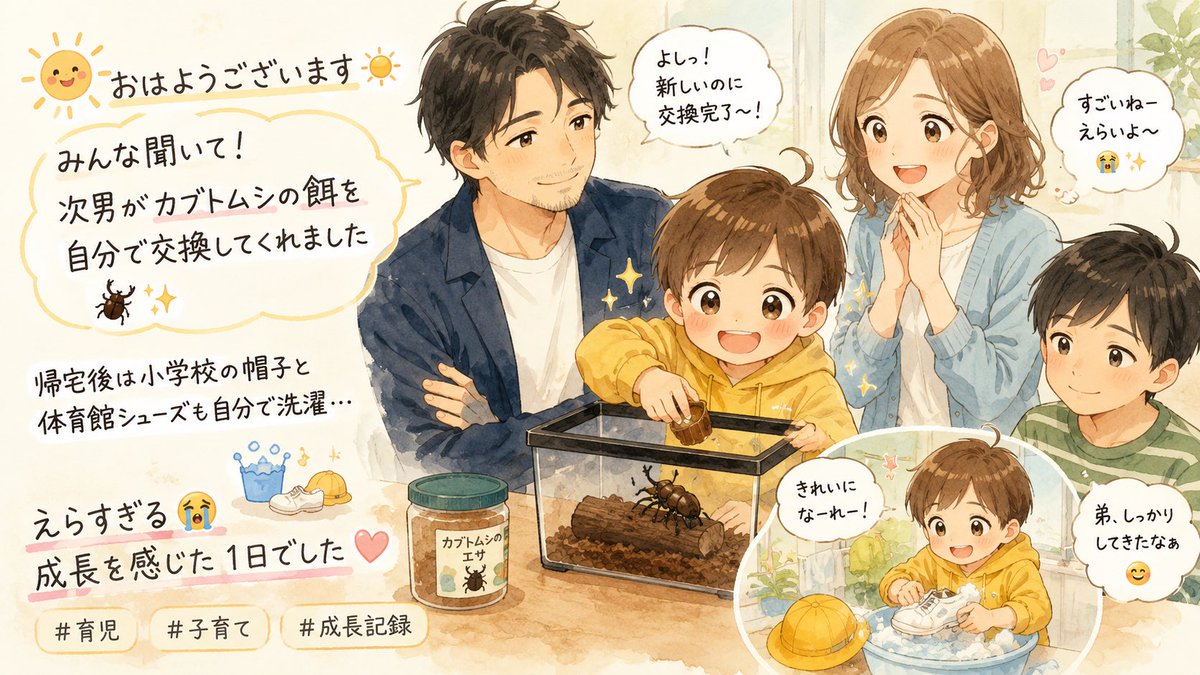 成長記録