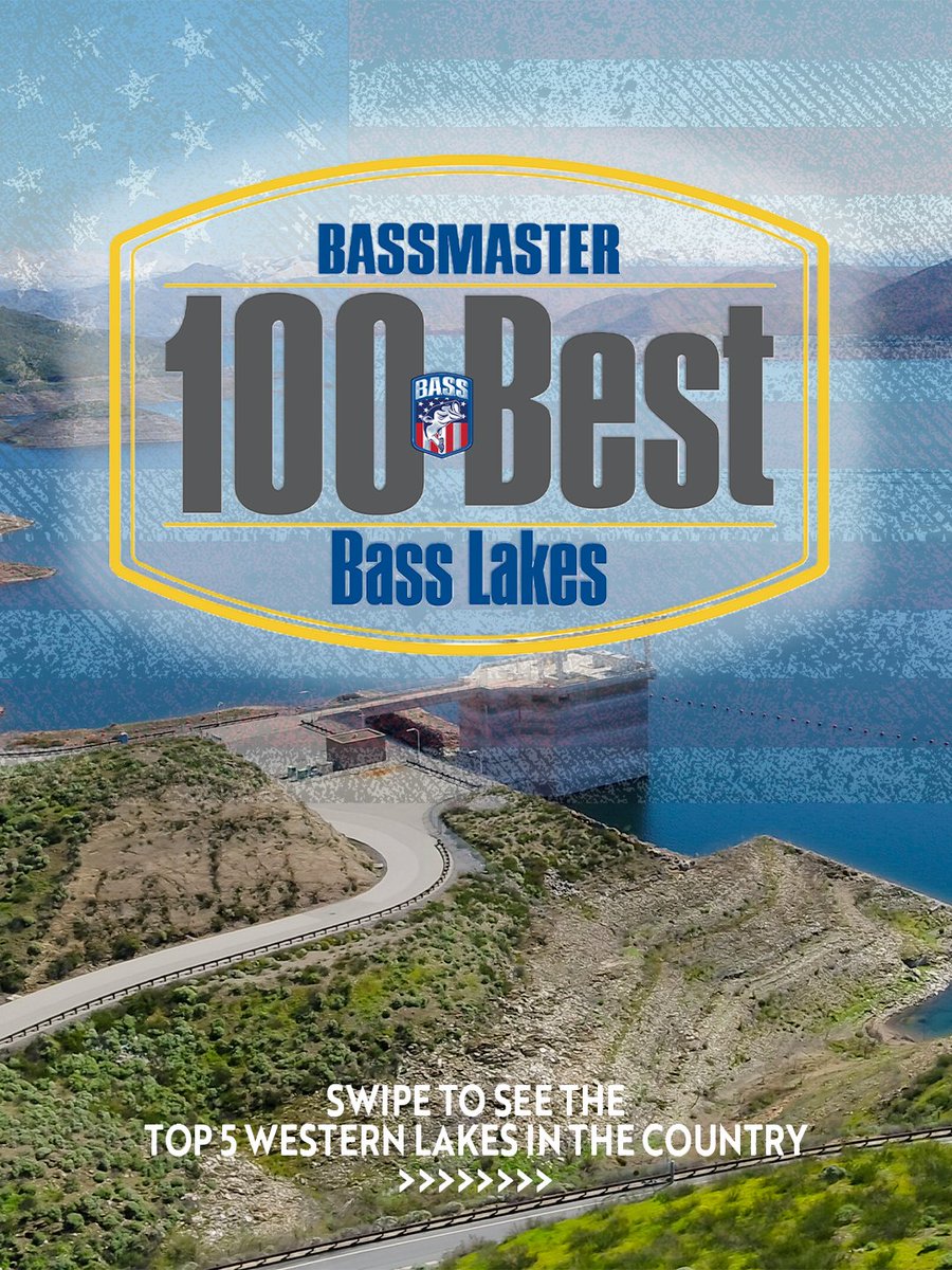 bassmaster's tweet photo. From trophy factories to hidden gems, these are the Best Bass Lakes in the Western U.S. for 2026. Which one is at the top of your bucket list? 
🔗 https://t.co/wX6mgal7Vt https://t.co/n5xDf64atj