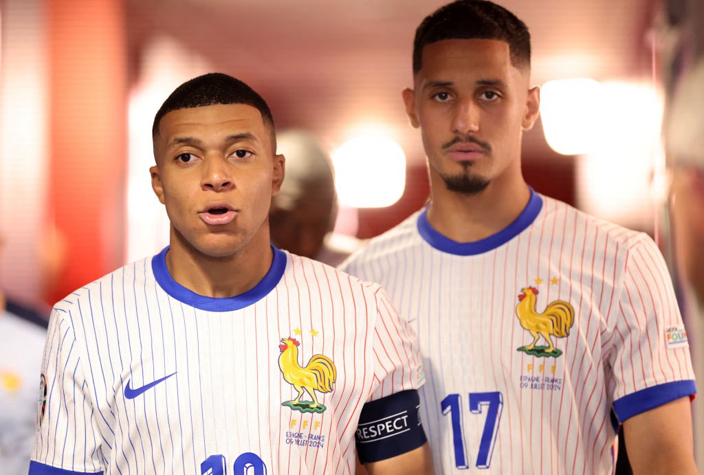 danieIscouting's tweet photo. France scores most of their goals between 60’-75’, &amp; it’s because of this. Almost any NT can excel in a deep block &amp;, since France midfield is limited, games can drag on. But they don’t care since they have Mbappé+Saliba, the best core itw. Once the rival gets tired, they win. https://t.co/qRqtjdMqdk