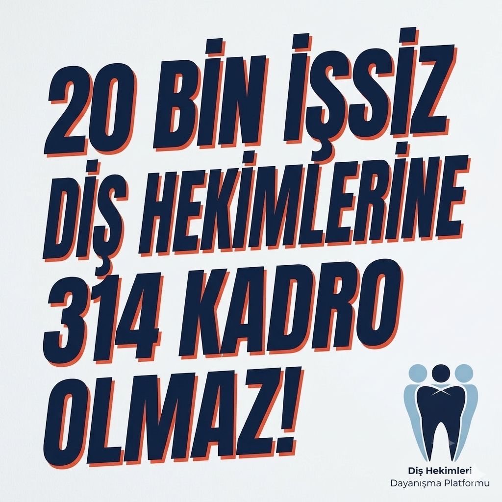 dishekdestek's tweet photo. Vatandaşların haklı isyanının muhatabı, poliklinikte canla başla çalışan diş hekimi değil; 16.370 başvuruya sadece 314 kadro açıp sistemi kilitleyen idarecilerdir! Bütçeyi doğru optimize etmeyip, diş hekimini ve vatandaşı karşı karşıya getiren bu liyakatsiz istihdam politikasını reddediyoruz. İSTİFA ŞART! 
@cumhuriyetgzt1 @drmemisoglu @saglikbakanligi @erolozvar @YuksekogretimK @OSYMbaskanligi @TDB_TDA @iletisim @tcbestepe @profokumus_ @sagliklicozum @TBMMresmi @halksagligigm @ismgovtr @ankarailsaglik @Akparti @herkesicinCHP @iyiparti @iyipartitbmm @zaferpartisi @rprefahpartisi
#DişeAtamaYok #DoktoralıUzmanSayılamaz