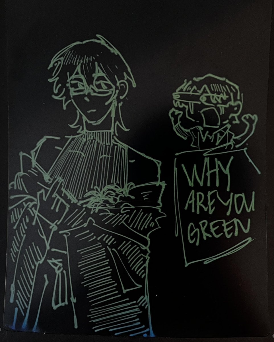 uru_koen's tweet photo. the first bachi oc has been kidnapped... (second image is for slightly better quality/less reflection bc ts more reflective than my bathroom mirror)

nori belongs to @seawedsan https://t.co/xDQwM3U73W