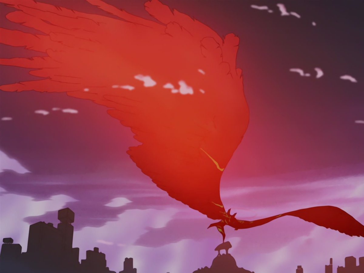 CoachSaysGoLeft's tweet photo. Genuinely what kind of black magic fuckery was Kazuya Tsurumaki doing at Gainax to make early 2000s digital animation look like this https://t.co/xOmrr8WizJ