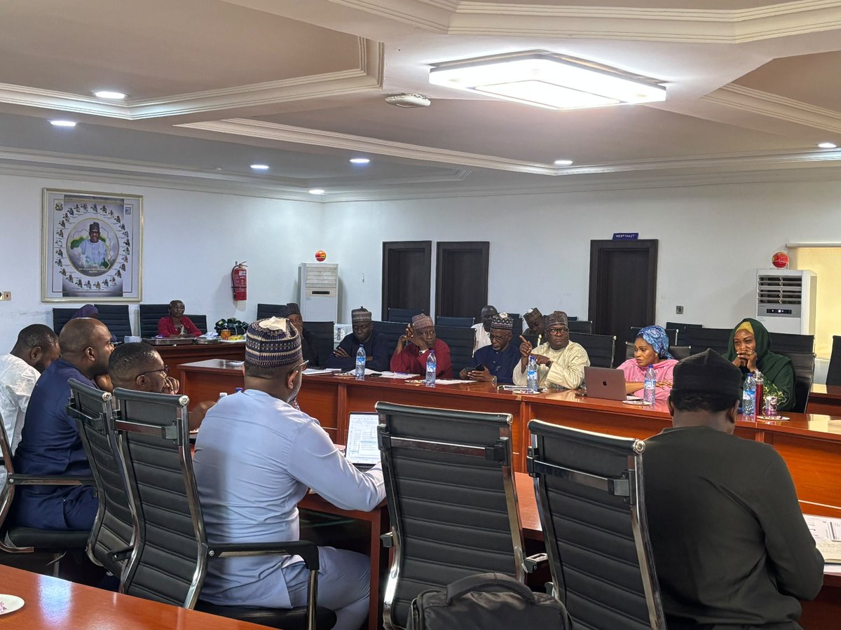 KADPBC's tweet photo. The Kaduna State Government has hosted a meeting of the Kaduna State Mutual Accountability Framework (KaMAF) Joint Steering Committee (JSC), held  at the Conference Hall, Planning and Budget Commission. https://t.co/lUHmN6YeUM