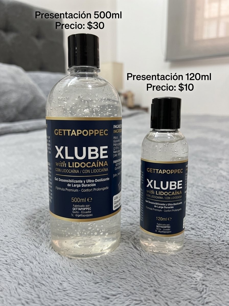 GettaPoppec's tweet photo. Cuando se desliza se siente más rico y sin dolor gracias a la lidocaina que contiene sin que esto inhiba el placer. 😈😈😈 https://t.co/UKjKCmwUGH