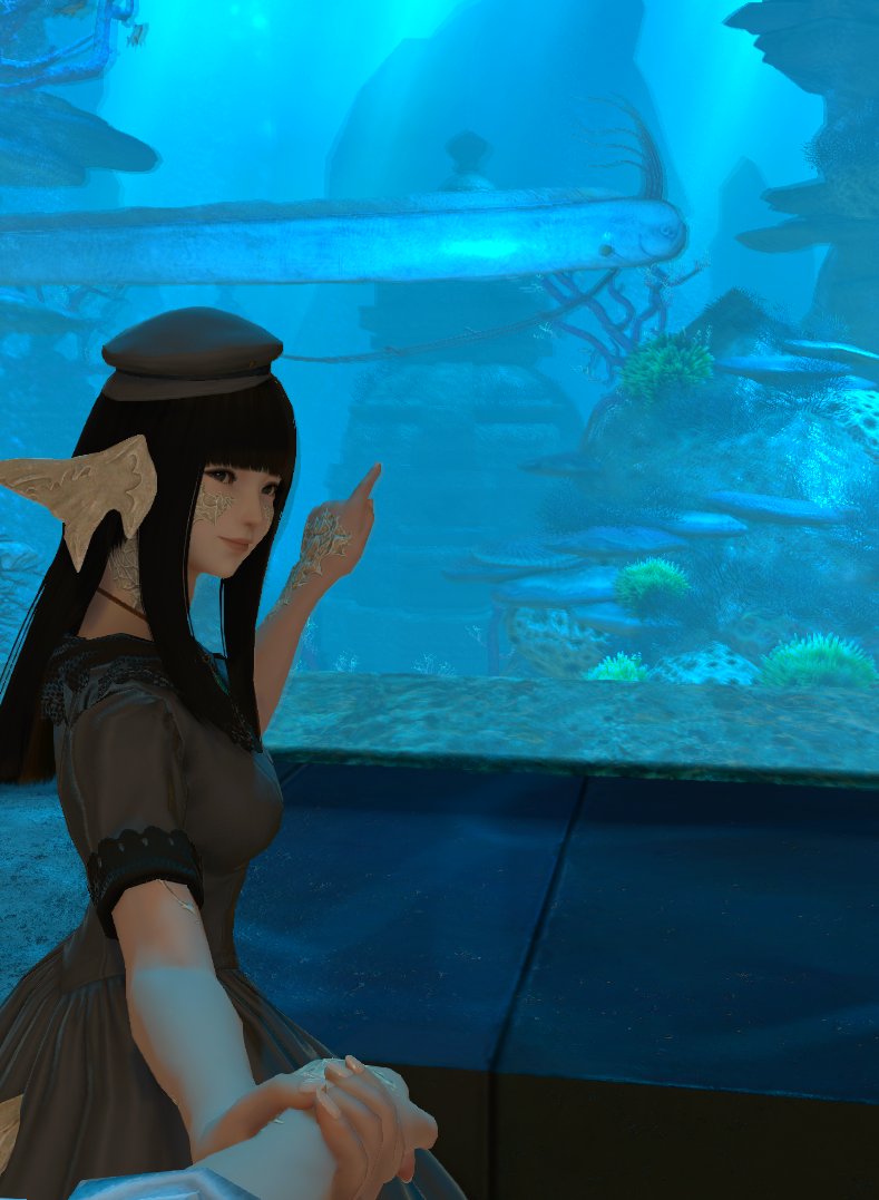 DIENHELM's tweet photo. reluctant outing #ffxiv #gpose https://t.co/C62Mwnq9RC