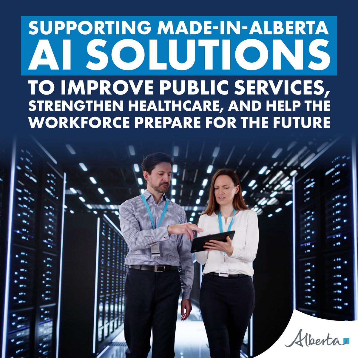 nateglubish's tweet photo. Big news for Alberta's tech sector! We're investing $50 million over the next five years in the @AmiiThinks to put AI to work for Albertans.

Read More: https://t.co/hsmgarxZ2s https://t.co/YJNrK010JH