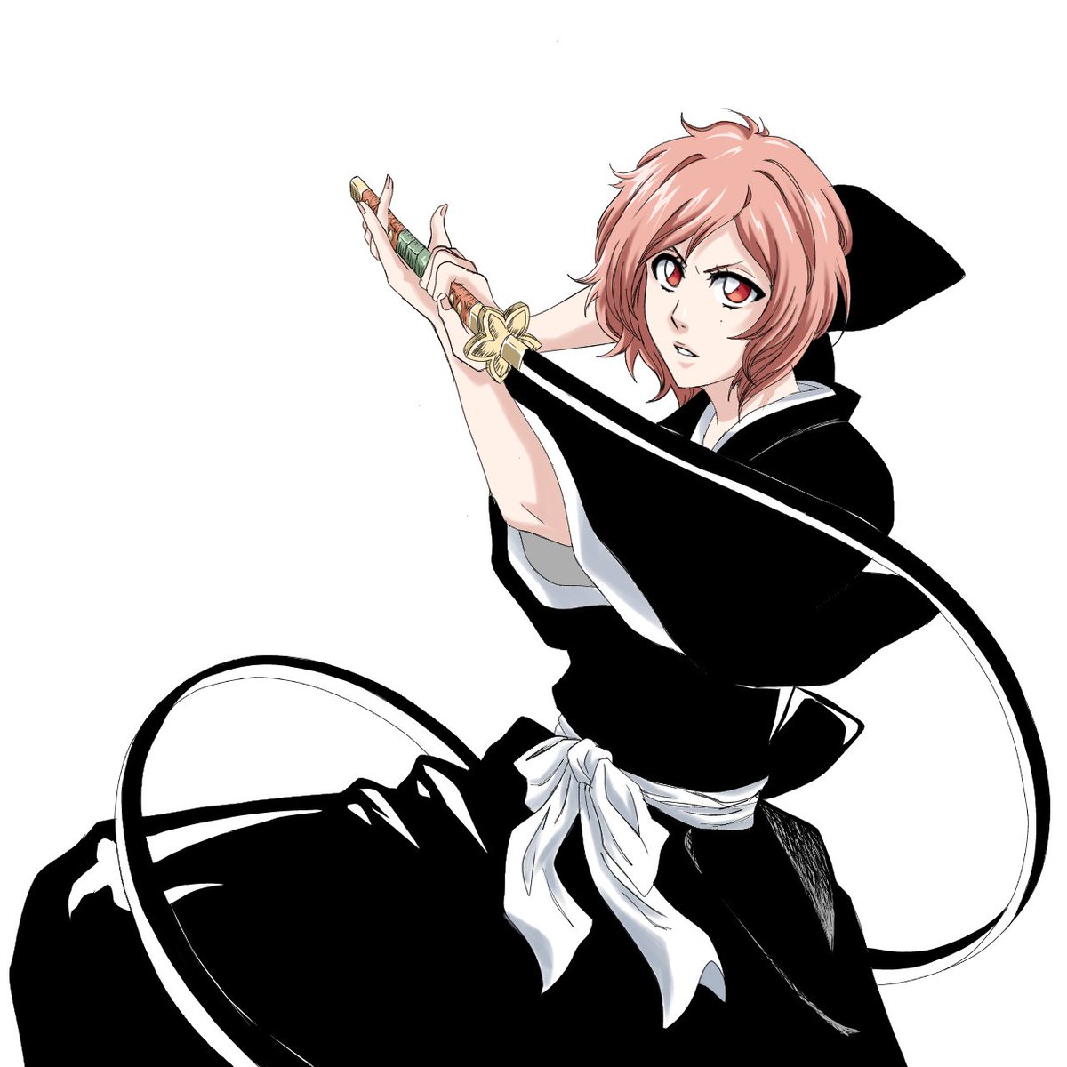Fav_Ftw69's tweet photo. My work is in manga style #bleach https://t.co/p4DbZpx6Ra