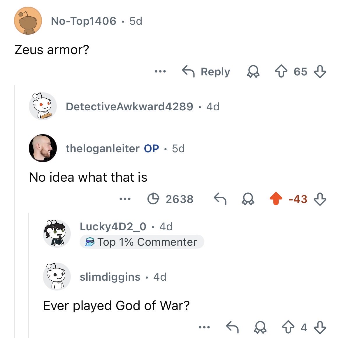 thebaldguytv's tweet photo. Discussing video games online sucks

I got downvoted into oblivion because I didn’t know there’s an armor set you get by playing the game a 2nd time https://t.co/xdA6C1YIBL
