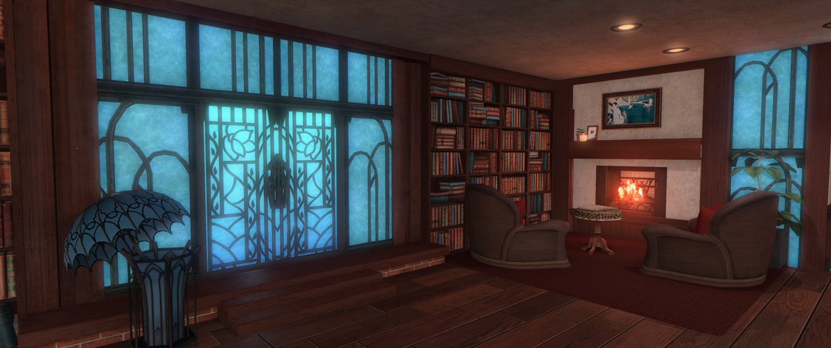 yingyue_ffxiv's tweet photo. [ L ] 

After the item slot update, I was really excited to do some major renovation 😊 (1/2)

#FFXIV #FF14 #FF14Housing #FF14ハウジング #hgxiv #HousingEden #ffxivhousing https://t.co/1Lyk254sNv