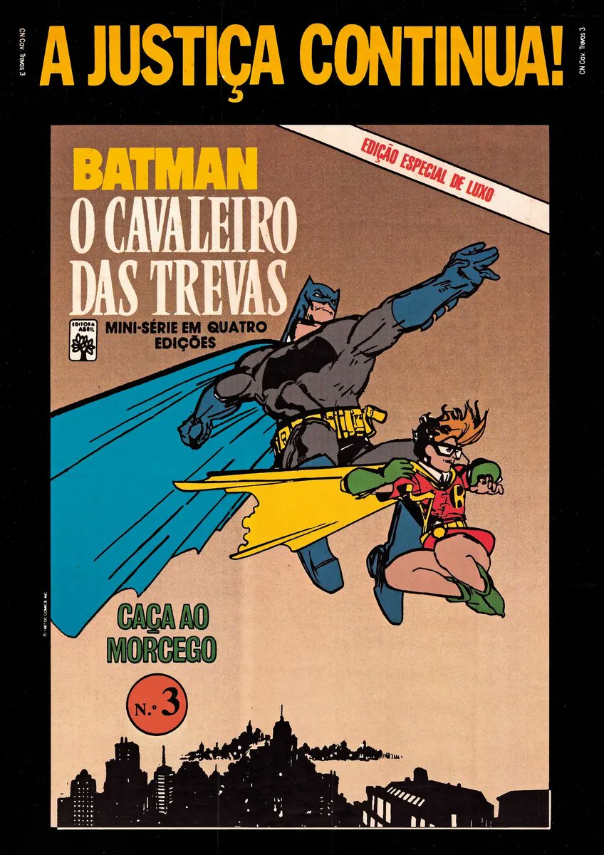 midilands's tweet photo. Meta estendida: se passarmos dos R$ 35 mil de arrecadação no Dossiê Cavaleiro das Trevas, todos os  apoiadores receberão uma reprodução do cartaz de banca que a Editora Abril distribuiu em 1987 para divulgar a minissérie.
Segue o link:
https://t.co/mc6ywwQzEu https://t.co/w7zHO9kpak