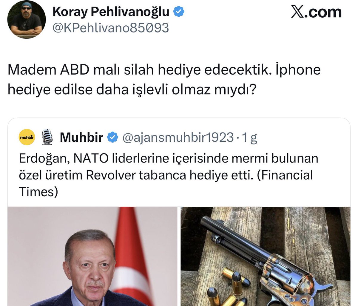 Alper_TeMuRi_'s tweet photo. Şu iki aptalla uğraşmaya bayılıyorum, bunları karikatürize edip Y.hudi yalamanın fayda etmeyeceğini öğreteceğiz. Sağdaki aptal Catsa kaldırma yetkisinin Başkan uhdesinde olduğunu bilmiyor soldaki aptal ise Sarsılmaz Gümüşay modeli silahı tipi revolver diye ABD malı zannediyor:))
Bu iki @FIRATEREZ ve @korayphlvglu aptalının ortak özellikleri malum, sabahtan öğlene kadar Y.hudi kıçı yala, öğleden akşama kadar İslâm'a saldır, işte malzeme bu:)