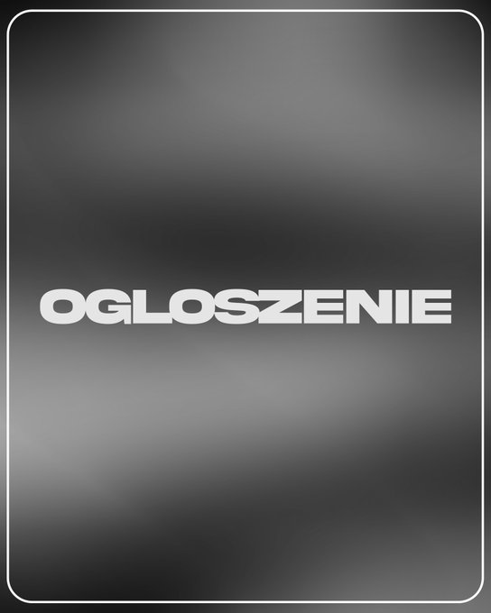 OMEGAMINGCS's tweet photo. !!!OGŁOSZENIE!!!
Z dniem dziesiejszym wchodzi również jeszcze jedna zmiania do aktywnego składu wchodzi:
+ @ba0o0o0
Witamy i życzymy powodzenia w składzie😁💪
#CS2 #OMEGAMING #PODZIEMIECS2 https://t.co/UBfRs0eeR3
